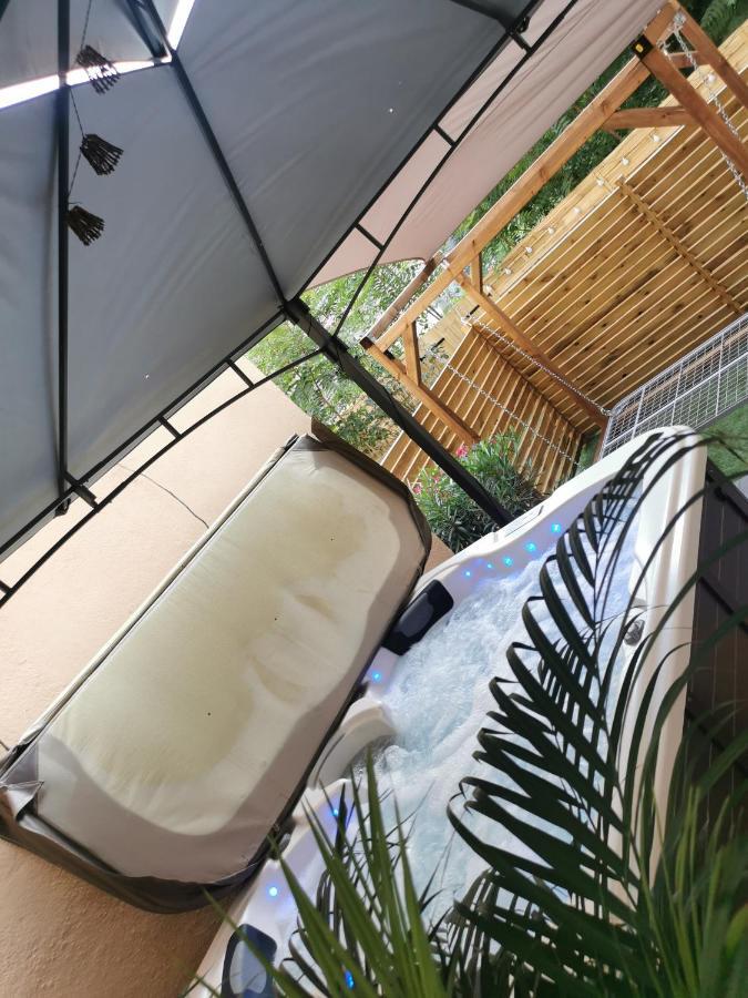 Apartamento Lyon Superbe Jacuzzi Vue Sur Jardin Villeurbanne Exterior foto