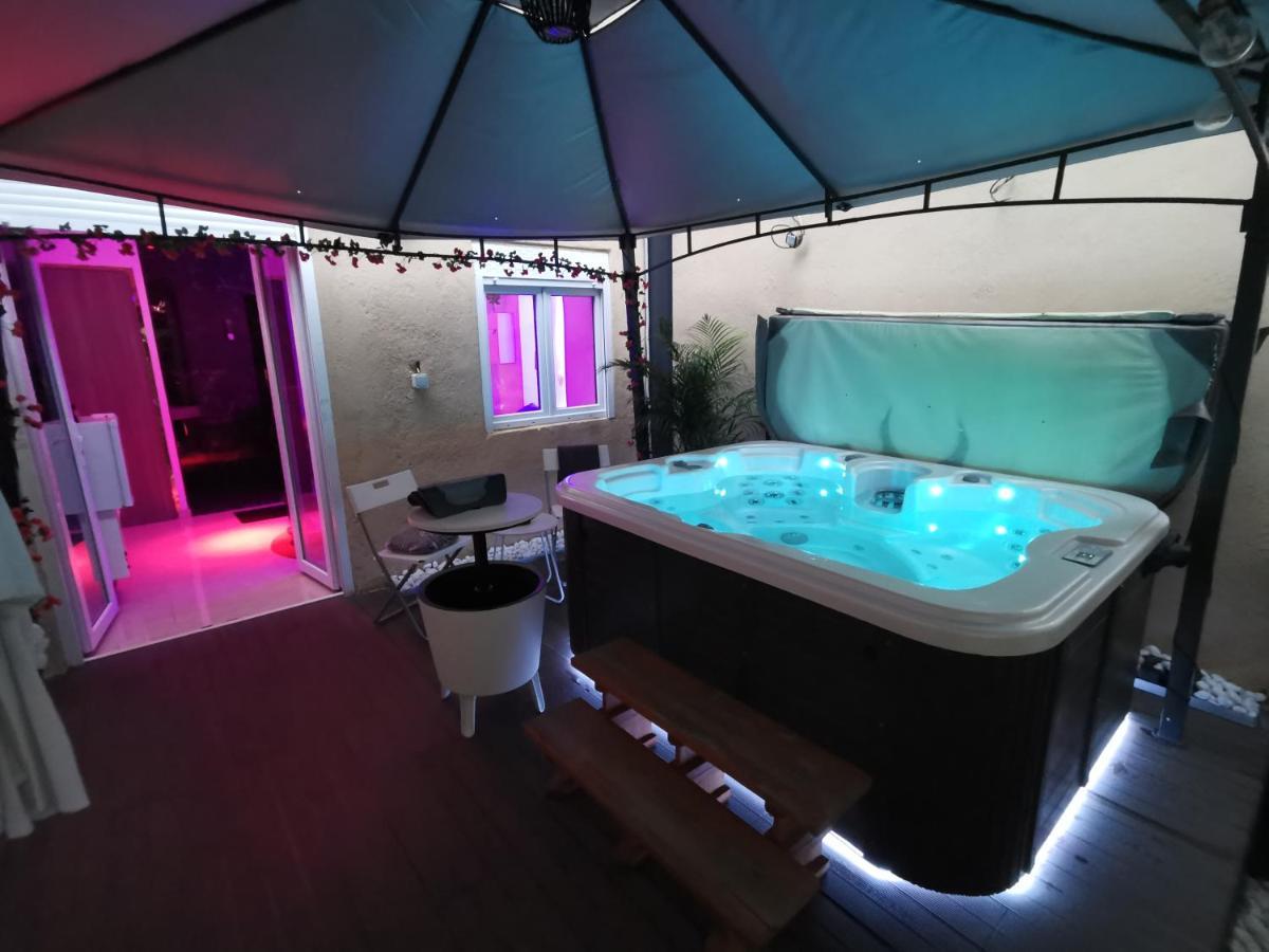 Apartamento Lyon Superbe Jacuzzi Vue Sur Jardin Villeurbanne Exterior foto